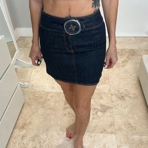Moschino jeans denim miniskirt